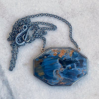 Hexagonal Pietersite Necklace